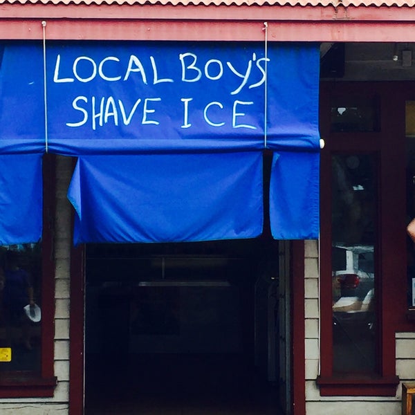 Photo taken at Local Boys Shave Ice by Susie J. on 2/29/2016