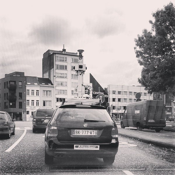 Italielei Road in Antwerpen