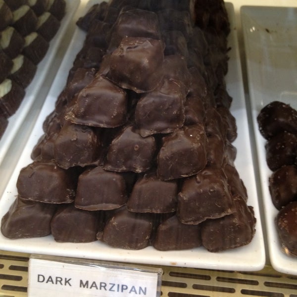 Photo taken at 5th Avenue Chocolatiere by Jenny S. on 4/16/2013