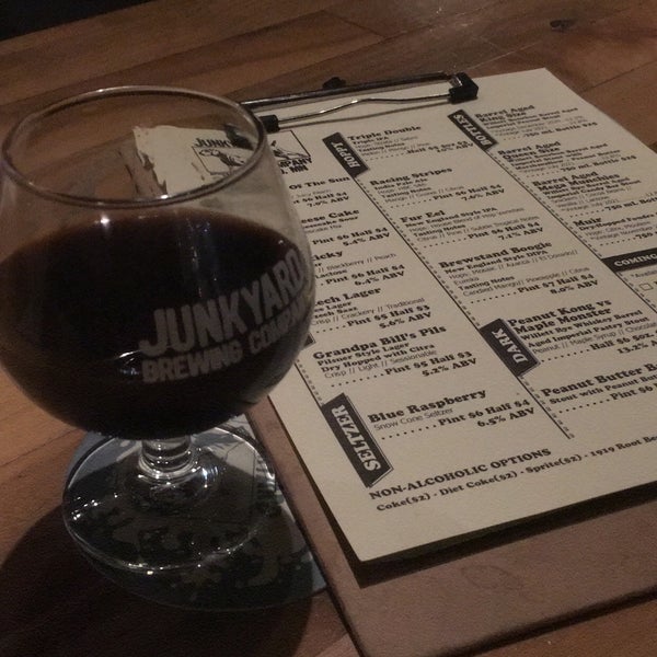 Photo taken at Junkyard Brewing Company by Andy S. on 1/1/2022