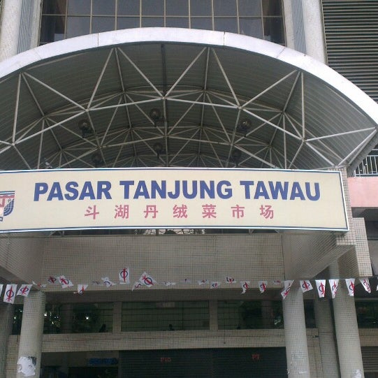 Pasar Tanjung Farmers Market In Tawau