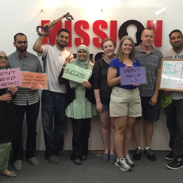 Photo taken at Mission Escape Games by Sameer&#39;s E. on 6/14/2015