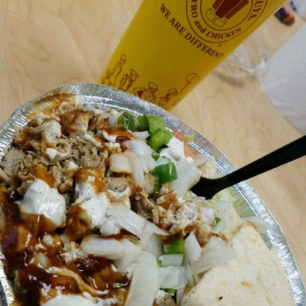 Photo taken at The Halal Guys by Sameer&#39;s E. on 1/28/2017