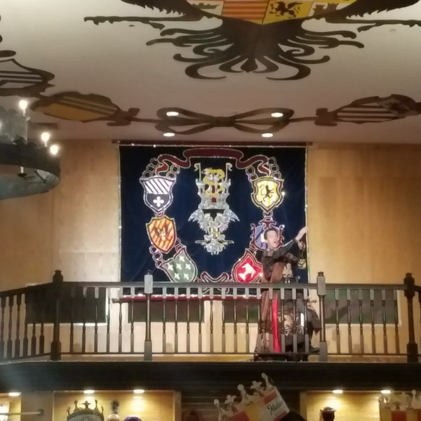 Photo taken at Medieval Times Dinner &amp; Tournament by Robert on 4/15/2018
