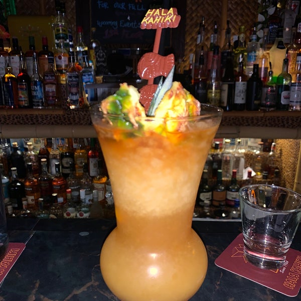 One of the best bars in Chicago & tiki bars in the USA. Serving zombies & mai tai’s since 1964 in a beautiful tropical interior. My fav drink is the Golden Zombie. Hala Kahiki means pineapple.