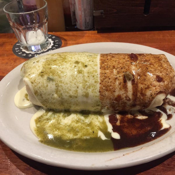 The Howling Wolf Burrito is a beast! I definitely had enough leftover for lunch the next day. Love the supernatural theme here, perfect for Salem.