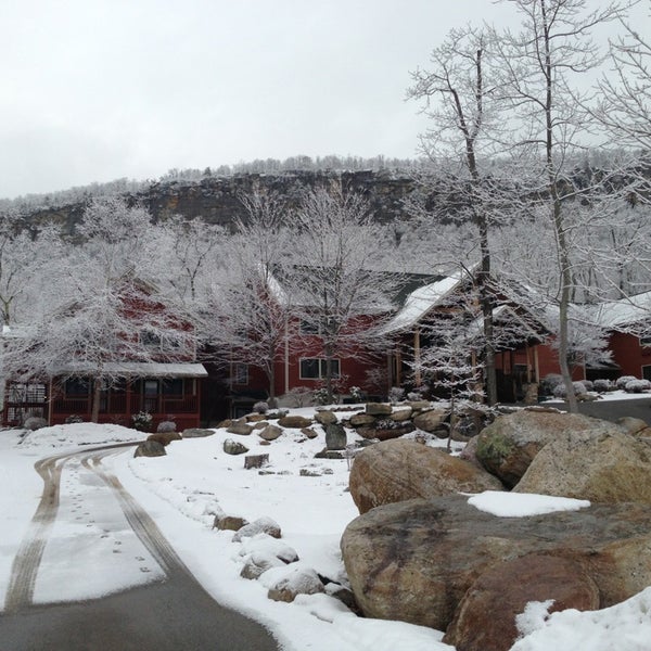 Photo taken at Minnewaska Lodge by Alan F. on 2/16/2013