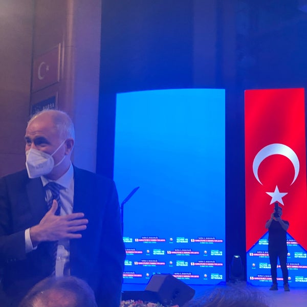 Photo taken at Atatürk Kongre Kültür Merkezi by Orhan S. on 3/26/2022