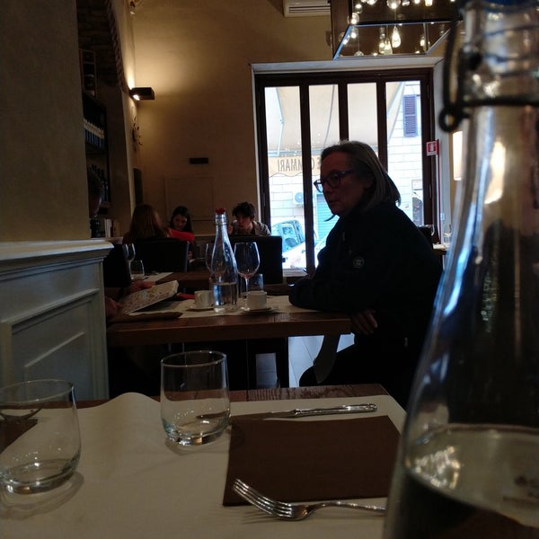 Photo taken at Osteria delle Commari by Stephen on 2/13/2018