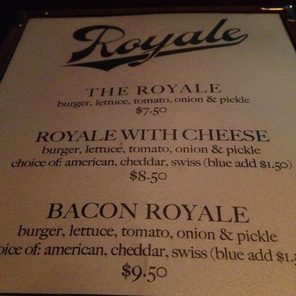 Photo taken at Royale by Jonathan S. on 4/13/2013