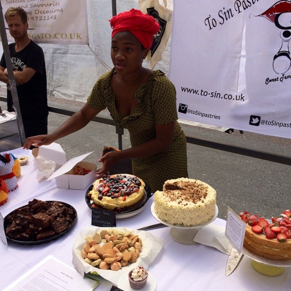 Photo taken at Chatsworth Road Market by Niklas A. on 6/22/2014