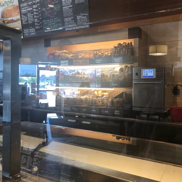 Caribou Coffee and Bruegger's Bagels Coffee Shop in Battle Creek
