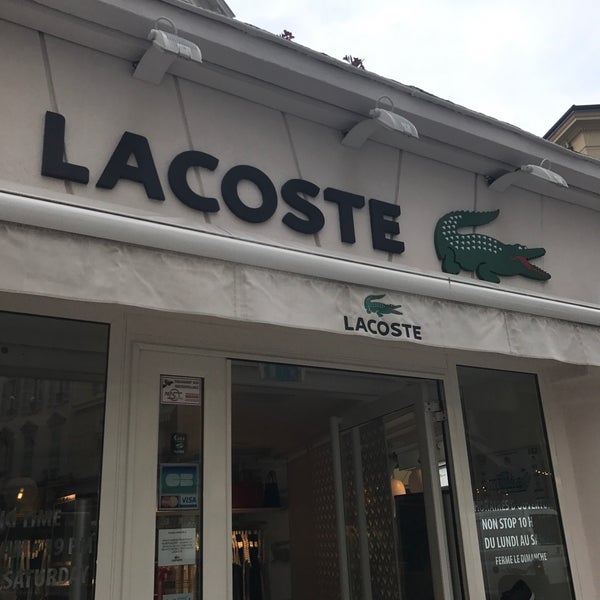 Photos at Lacoste - Clothing Store in Nice