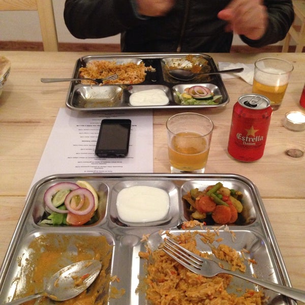 1/31/2014에 Manuél P.님이 Bismad Indian Food &amp; Drink에서 찍은 사진