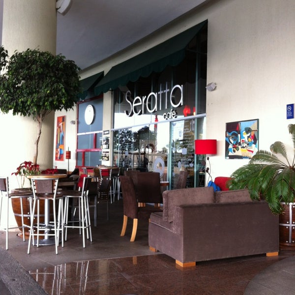 Photo taken at Seratta Café by Brand M. on 1/9/2013