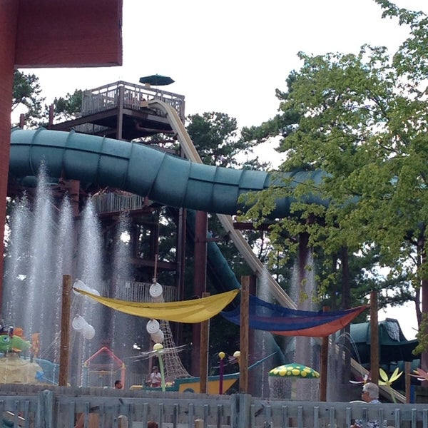 Photo taken at Six Flags White Water by Jennifer L. on 9/7/2014