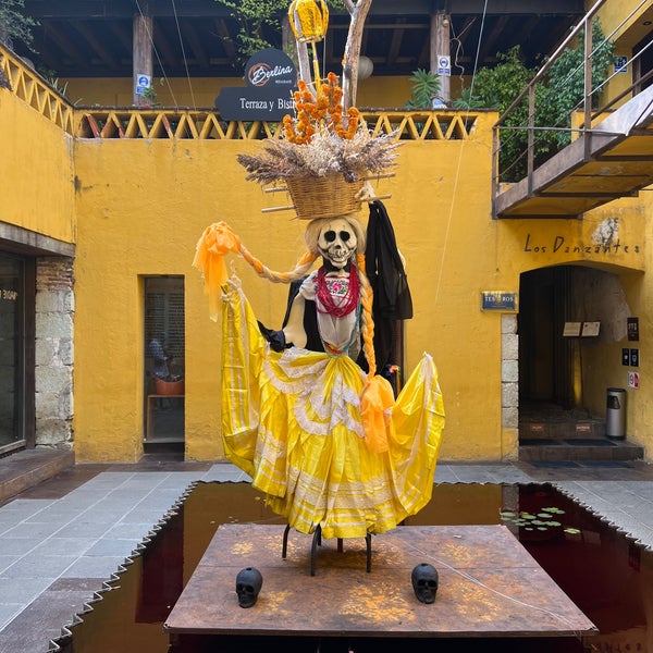 Photo taken at Los Danzantes Oaxaca by liya b. on 11/6/2021