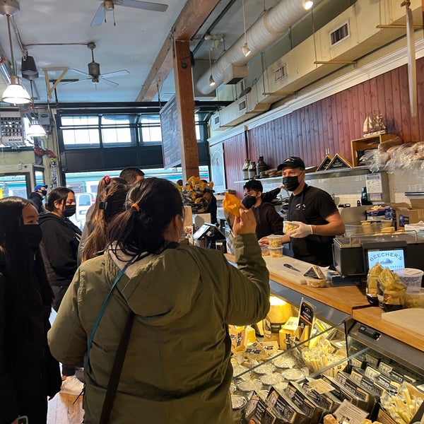 Photo taken at Beecher&#39;s Handmade Cheese by Kevin H. on 1/30/2022