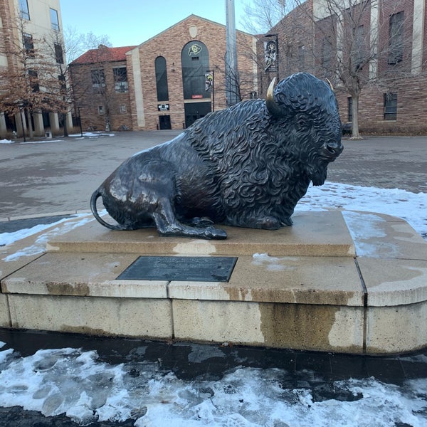 Photo taken at University of Colorado Boulder by Kevin H. on 1/3/2019