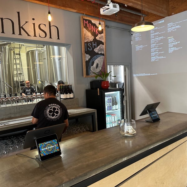 Photo taken at Monkish Brewing Co. by Kevin H. on 10/6/2022