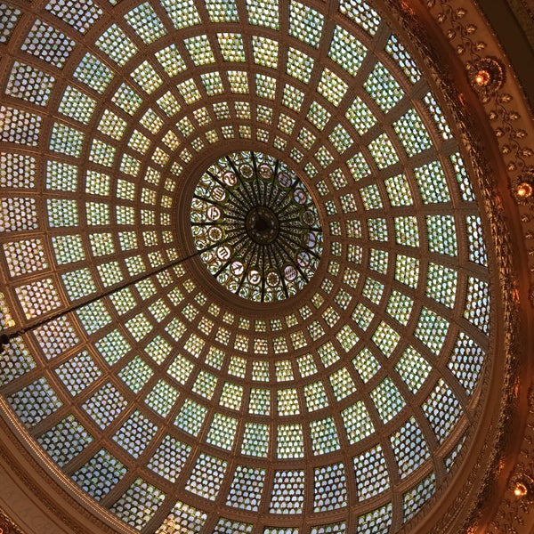 Tiffany Dome At The Chicago Cultural Center The Loop Chicago Il