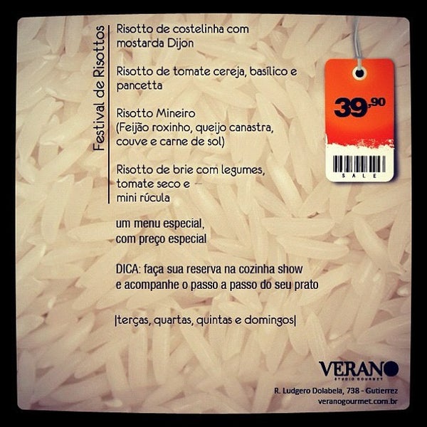 Photo prise au Verano Studio Gourmet par Verano S. le11/22/2012