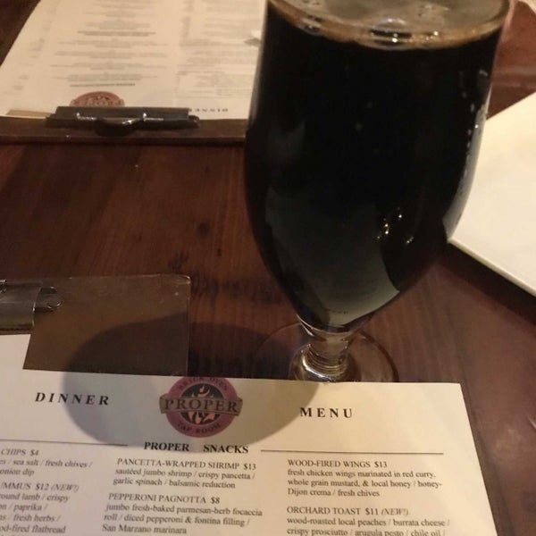 Photo taken at Proper Brick Oven &amp; Tap Room by Ryan on 9/6/2019