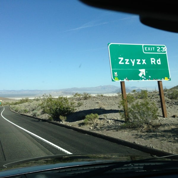 Zzyzx Road Zzyzx Rd