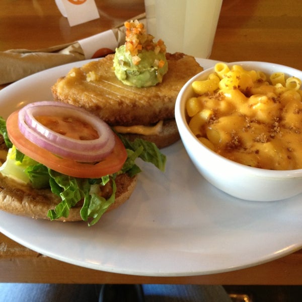 Photo taken at Veggie Grill by Cyn on 1/13/2013