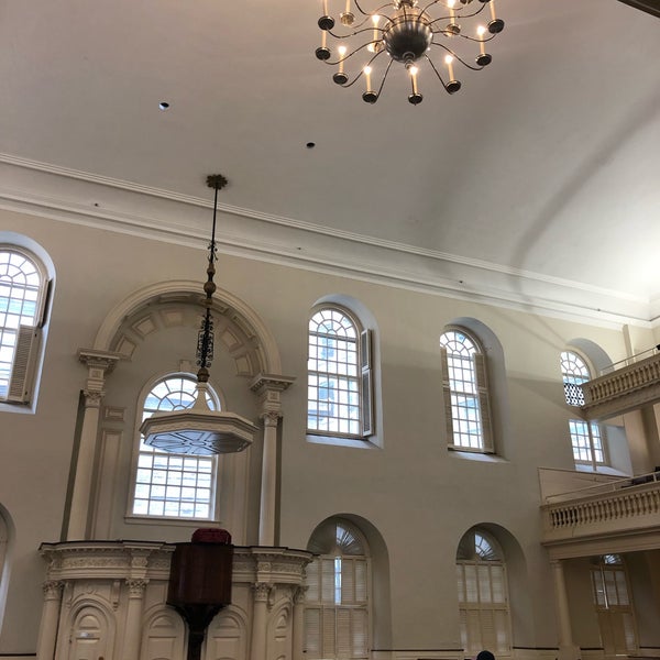 Photo taken at Old South Meeting House by Elsie on 10/18/2019