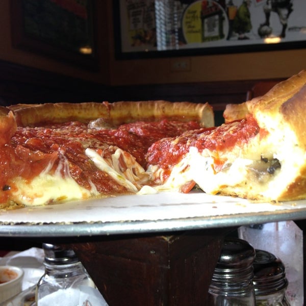 Photo taken at Giordano&#39;s by Allan C. on 8/22/2013