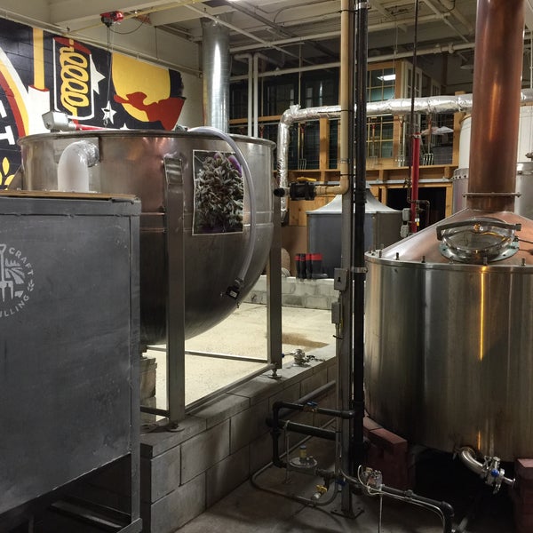 Photo taken at Maine Craft Distilling by Pallavi K. on 1/2/2015