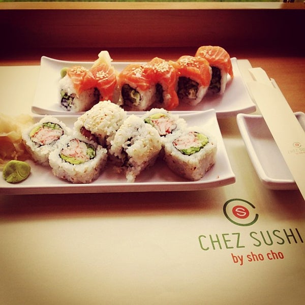 Photo taken at Chez Sushi (by sho cho) by Muneer A. on 6/20/2013