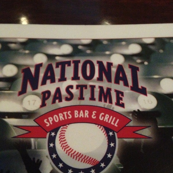 Photo taken at National Pastime Sports Bar &amp; Grill by Bob B. on 2/10/2013