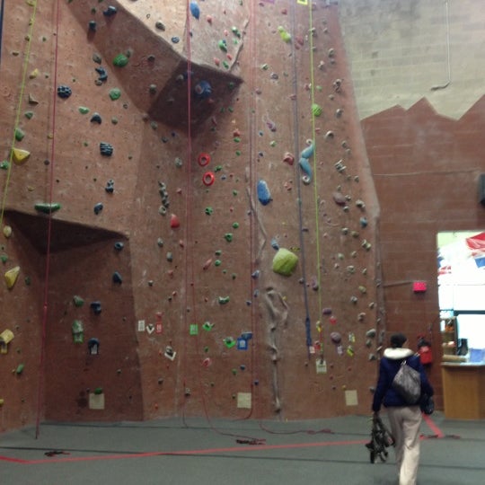 Photo taken at Adventure Rock Climbing Gym Inc by mark v. on 11/5/2012