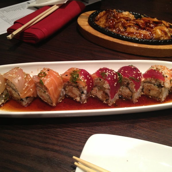 Photo taken at Geisha House Steak &amp; Sushi by Rosemarie M. on 3/5/2013