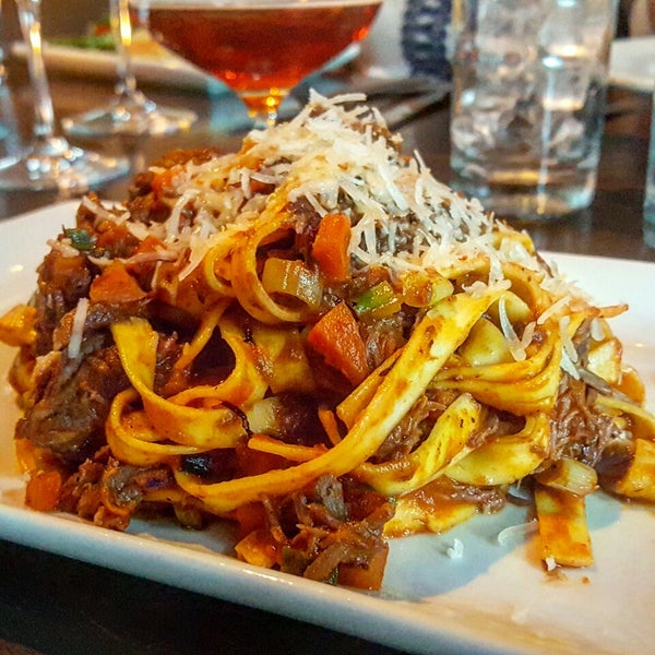 The best dish to order is definitely the Port-braised Lamb Ragu with tagliatelle, arbequina olives, tomatoes, & parmigiano reggiano. You won't be disappointed!