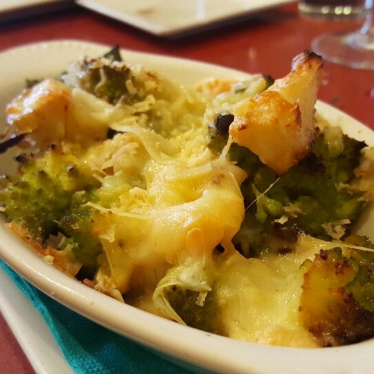 The beautiful and delicious Cauliflower Gratinare is a great first course for brunch.