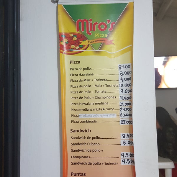 Miros pizza sale