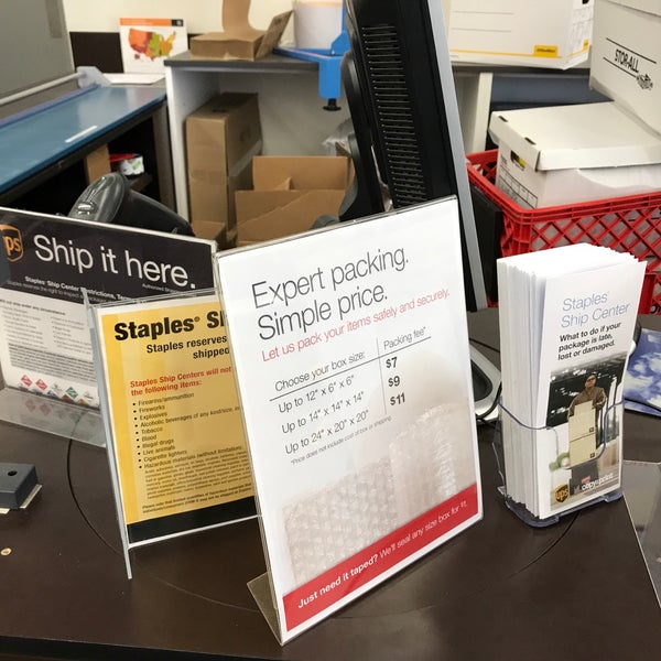 simple print staples