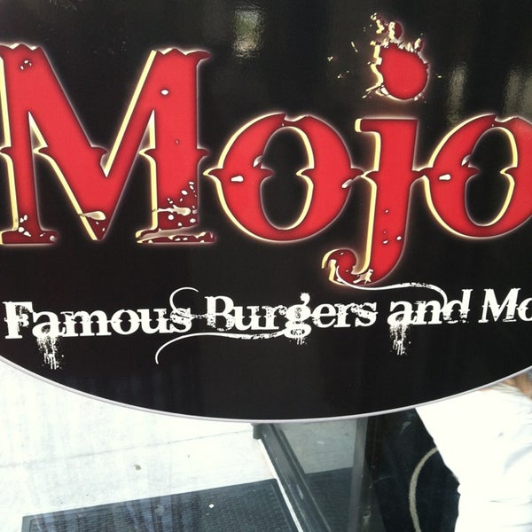 Photo taken at Mojo&#39;s Famous Burgers Cherrydale by Dave R. on 7/6/2013