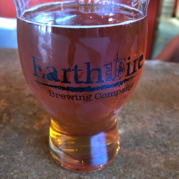 Photo taken at Earth and Fire Brewing Company by Michael B. on 5/5/2018