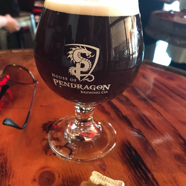 Photo taken at House of Pendragon Brewing Co. by Michael B. on 3/17/2019