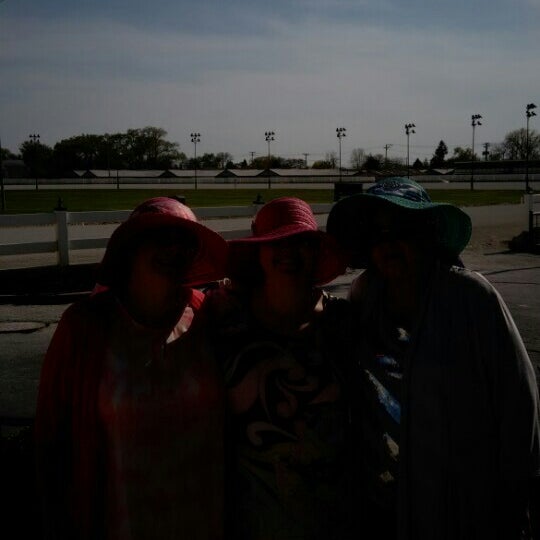 Photo taken at Maywood Park Racetrack by Kristen P. on 5/2/2015