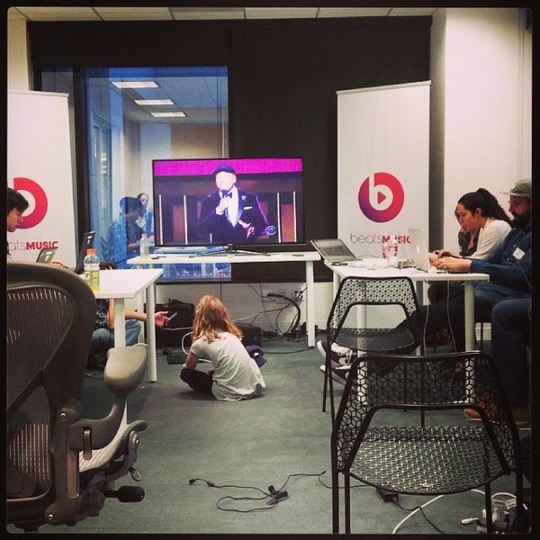 Photo taken at Beats Music by Ian R. on 1/27/2014