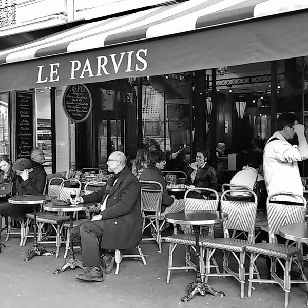 Photo taken at Le Parvis by Jonathan L. on 10/15/2014