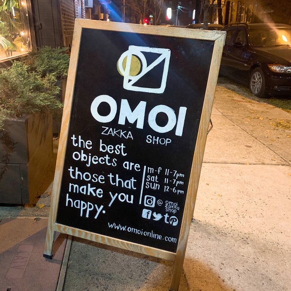 Das Foto wurde bei Omoi Zakka Shop Rittenhouse von Stacey am 11/15/2019 aufgenommen