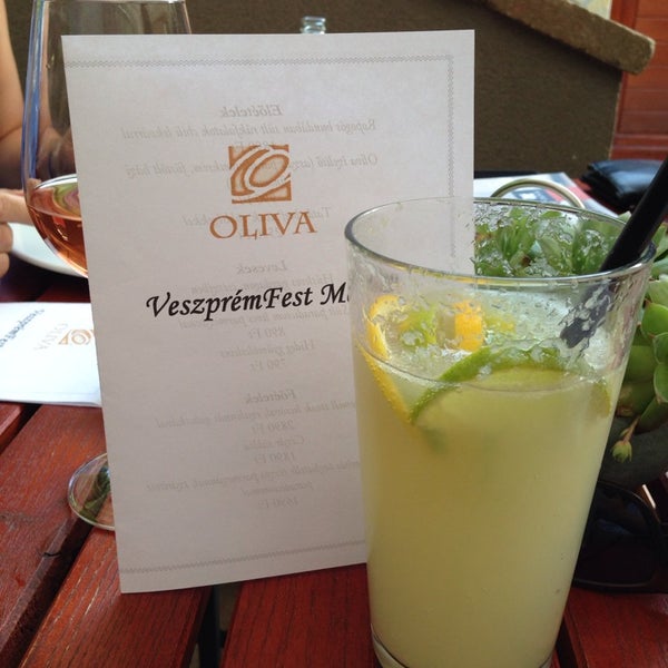 Photo taken at Oliva Restaurant by Andras K. on 7/18/2014