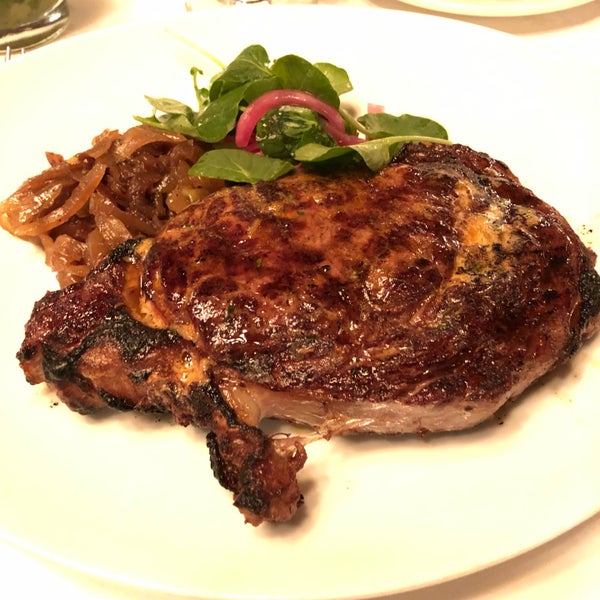 The 100 day aged ribeye is so good!