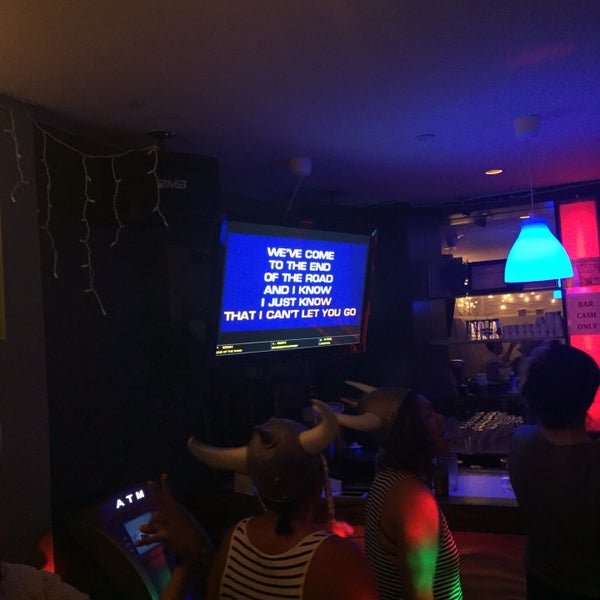 The bar area is so small, if you were to roll around 10 deep it would be basically a private room but way cheaper. Truly the end of the road for your kareoke search.